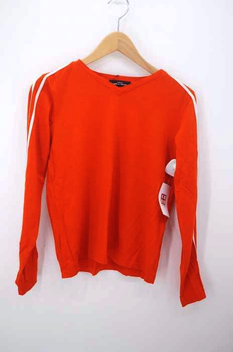 tricot COMME des GARCONS（トリココムデギャルソン） AD1995 サイドラインVネックカットソー レディース トップス