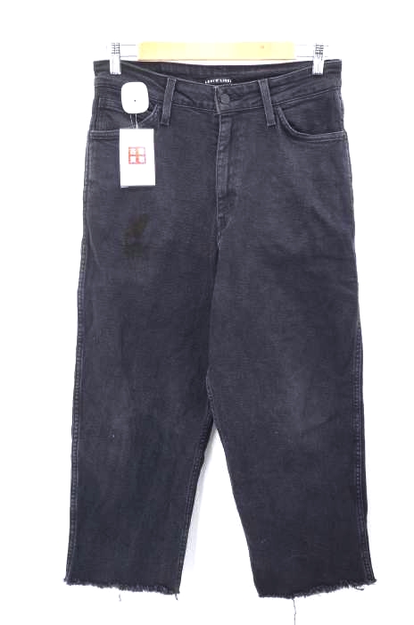 Levis LINE8(リーバイスラインエイト) カットオフストレッチワイドデニムパンツ メンズ パンツ