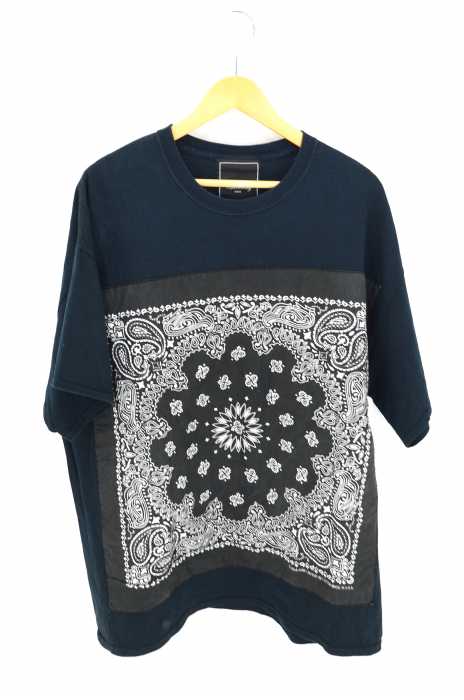 unrelaxing （アンリラクシング） バンダナ刺繍Tee メンズ トップス