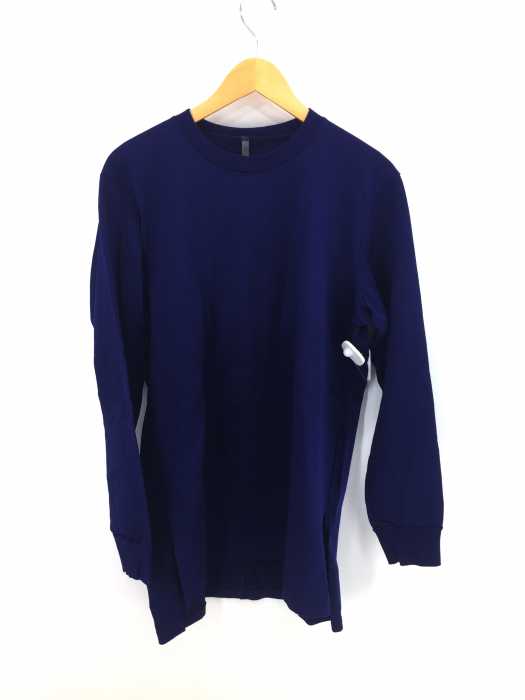 KAZUYUKI KUMAGAI ATTACHMENT（カズユキクマガイアタッチメント） 20/-シルキー度詰天竺クルーネックL/S メンズ トップス