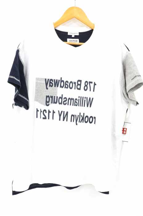 BEAMS BOY × Engineered Garments(ビームスボーイ エンジニアド ガーメンツ) 別注 BACK MILLOR Tシャツ レディース トップス