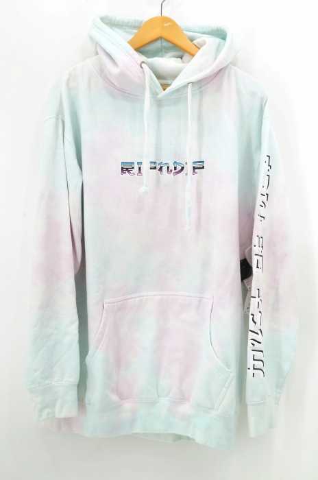 RIPNDIP（リップンディプ） 原宿店オープン記念限 定タイダイ柄 バックプリント パーカー メンズ トップス