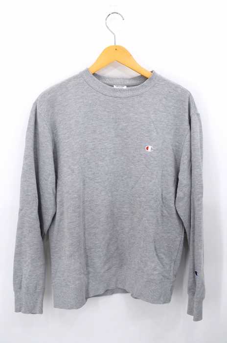 Champion （チャンピオン） ロゴ刺繍 クルーネックスウェット メンズ トップス