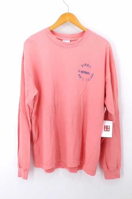 VIRGIL NORMAL（ヴァージルノーマル） バックプリントロングスリーブTシャツ メンズ トップス