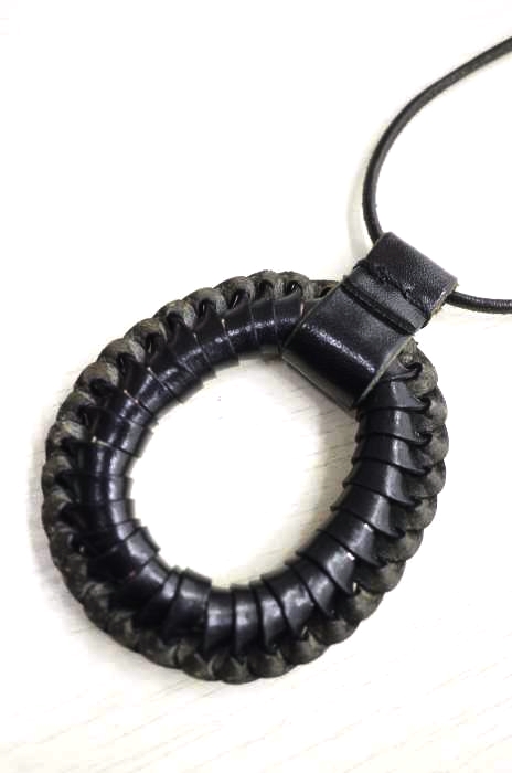 USED古着（ユーズドフルギ） レザーネックレス メンズ アクセサリー