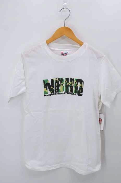 NEIGHBORHOOD(ネイバーフッド) USA製 1998年 カモ柄ロゴプリントTシャツ メンズ トップス