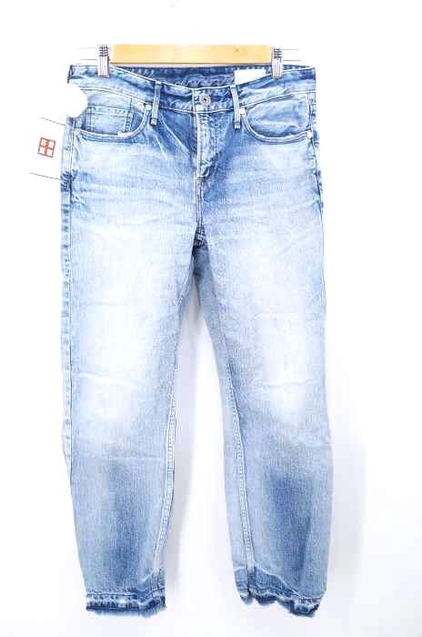 upper hights（アッパーハイツ） THE HIS USED加工デニム レディース パンツ
