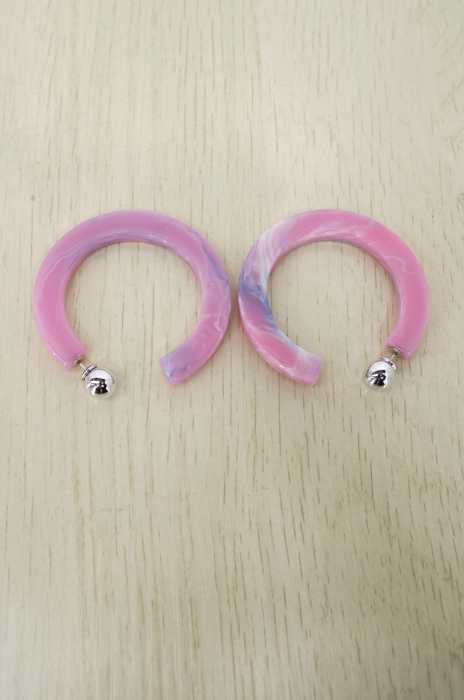 Bijou R.I (ビジューアールアイ) フープピアス レディース アクセサリー