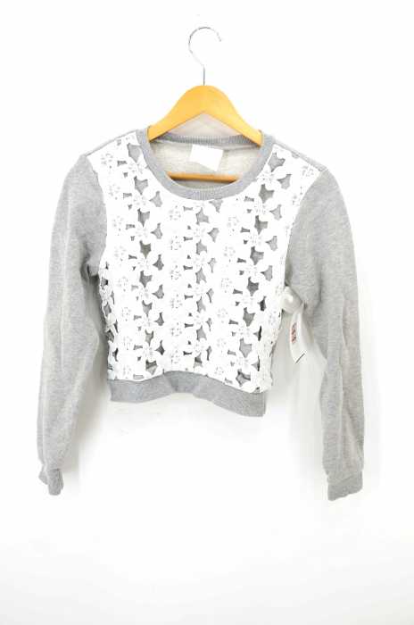 Ray BEAMS （レイビームス） 花刺繍スウェット レディース トップス