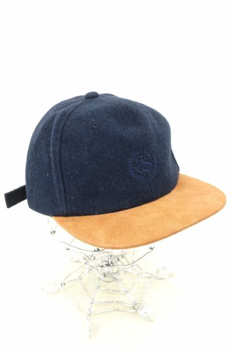 STUSSY （ステューシー） Melton Visor Strapback Cap メンズ 帽子