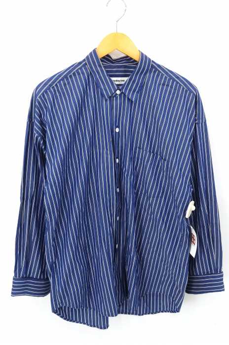 MONKEY TIME （モンキータイム） 18SS STRIPE WIDE REG W/CUFFS SHIRT/シャツ メンズ トップス