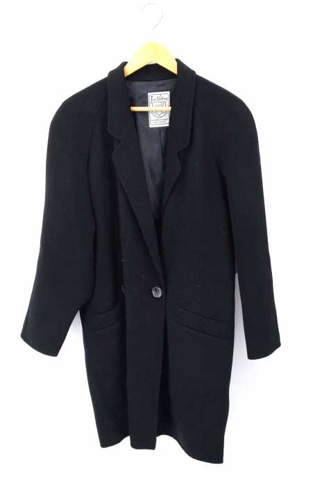USED古着 （ユーズドフルギ） ウール カシミヤ チェスターコート  