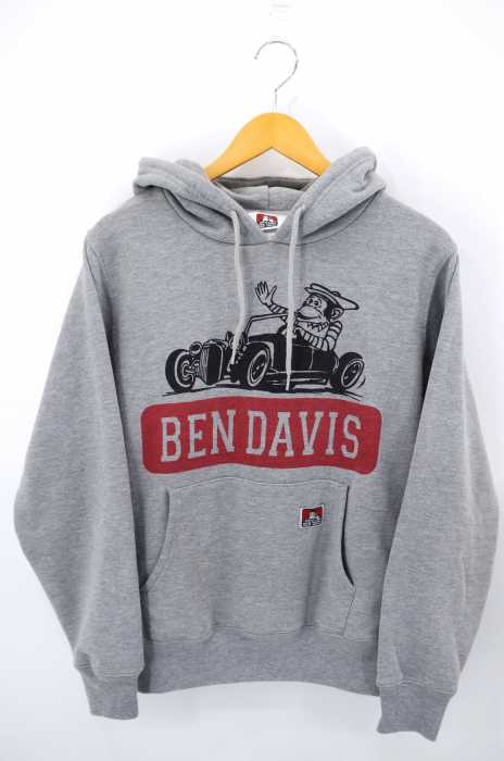 BEN DAVIS （ベンデイビス） プリント スウェットパーカー メンズ トップス
