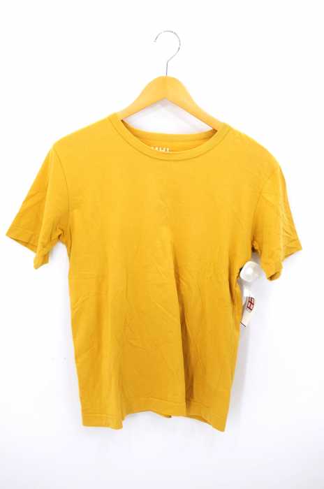 MHL. （エムエイチエル） クルーネック無地Tシャツ メンズ トップス