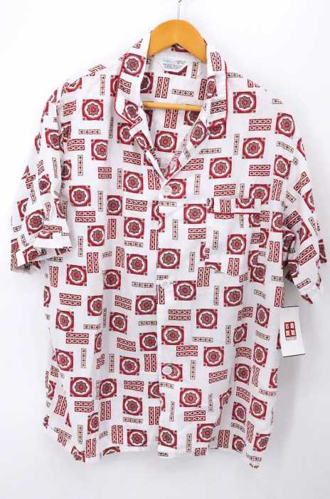 Sears（シアーズ） 60S 総柄オープンカラーシャツ パジャマシャツ メンズ トップス