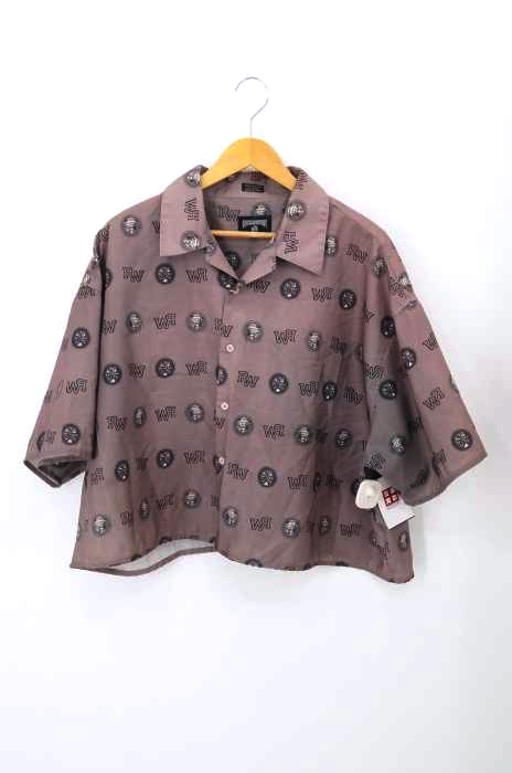 ROCAWEAR（ロカウェア） 90 ロゴプリント 総柄 シャツ メンズ トップス