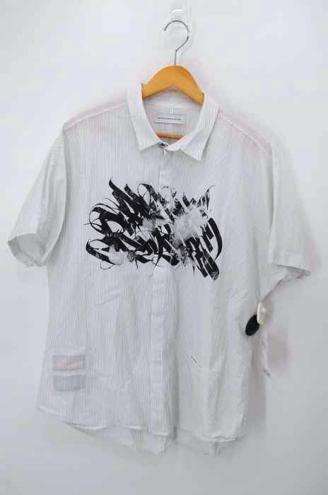 DIET BUTCHER SLIM SKIN（ダイエットブッチャースリムスキン） 20SS グッ チメイズ アートワーク 半袖シャツ メンズ トップス