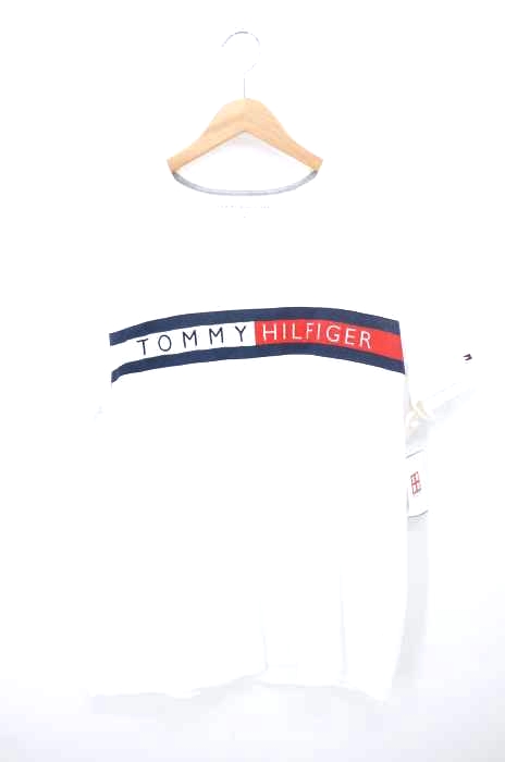 TOMMY HILFIGER（トミーヒルフィガー） ロゴ メッシュ切替 クルーネックTシャツ メンズ トップス