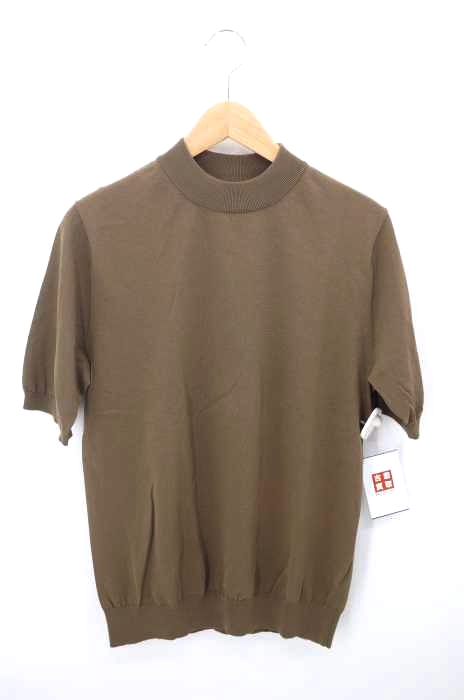 SOVEREIGN UNITED ARROWS（ソブリンユナイテッドアローズ） モックネック 半袖 ニット トップス メンズ トップス