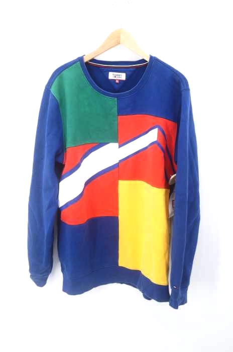 tommy jeans（トミージーンズ） クルーネックスウェット メンズ トップス