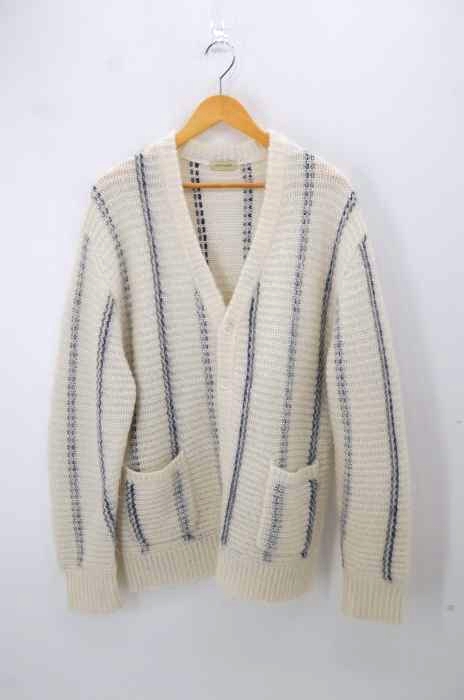YSTRDYs TMRRW（イエスタデイズトゥモロー） MOHAIR STRIPE PHAT CARDIGAN メンズ トップス