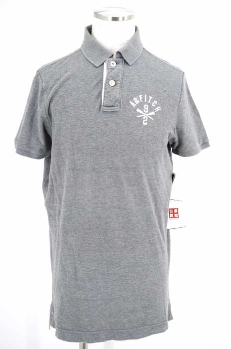 Abercrombie & Fitch （アバクロンビーアンドフィッチ） 刺繍入りポロシャツ メンズ トップス