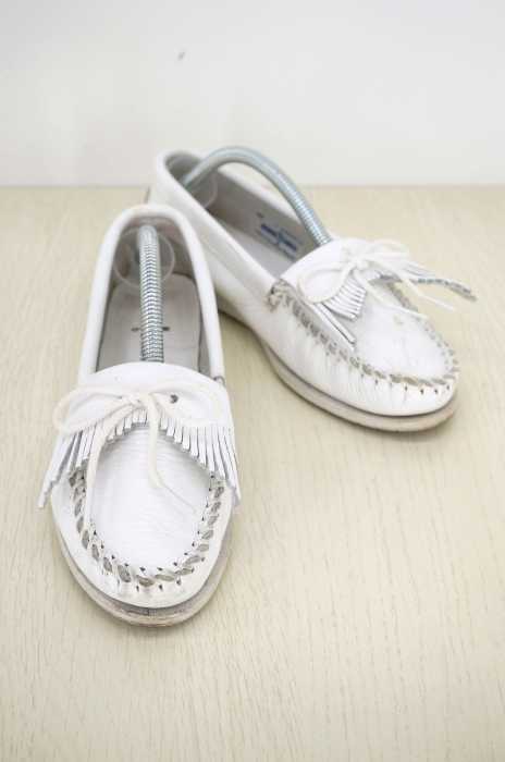 Minnetonka （ミネトンカ） リボンフリンジモカシンシューズ レディース シューズ