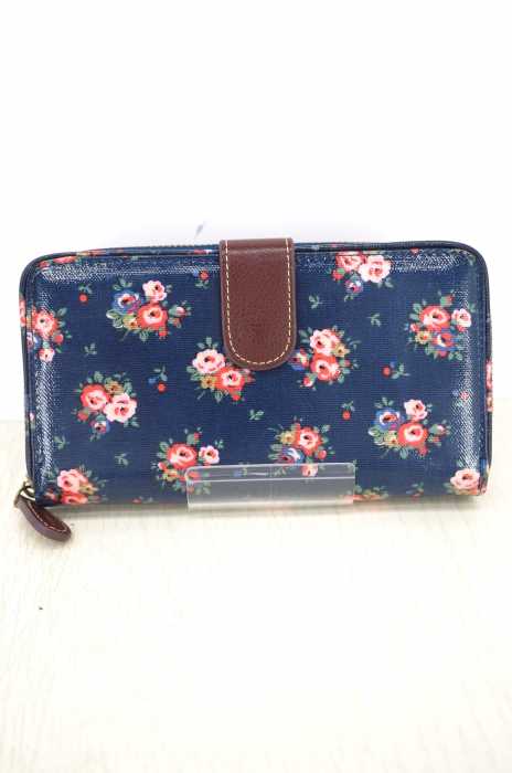 Cath Kidston （キャスキッドソン） 花柄ラウンドジップウォレット レディース 財布・ケース