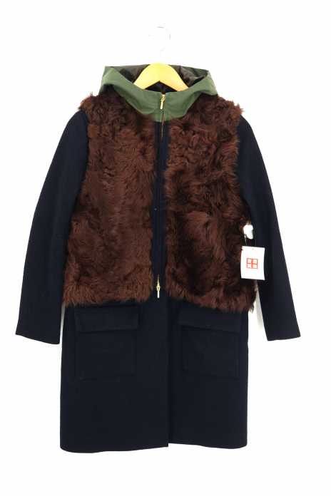 muller of yoshiokubo (ミュラーオブヨシオクボ) combination fur coat レディース アウター
