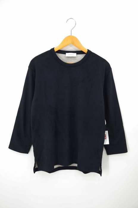Adam et Rope （アダムエロペ） クルーネック フェイクムートン レディース トップス