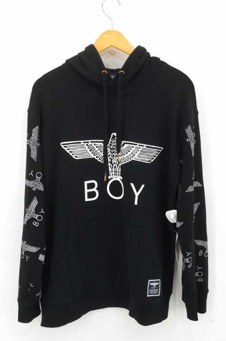 BOY LONDON（ボーイロンドン） プリントクルーネックパーカー メンズ トップス