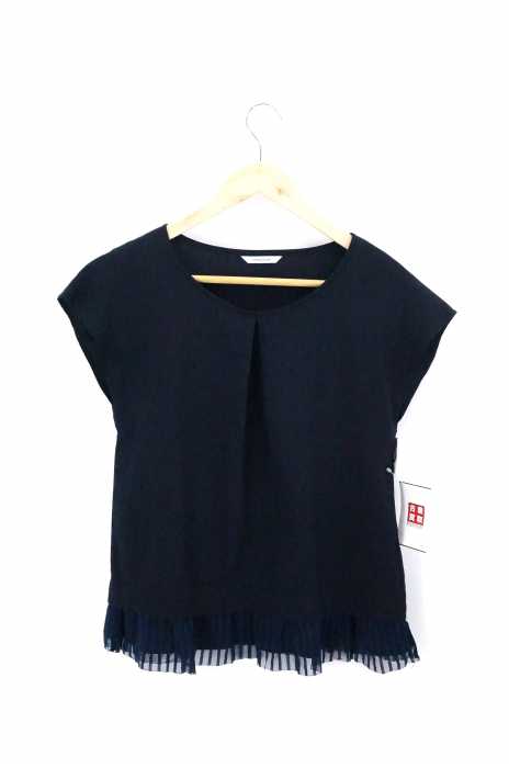 SIMPLICITE （シンプリシテェ） シフォン切替 トップス レディース トップス