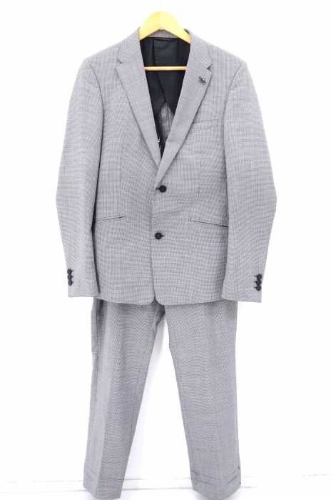 Roen（ロエン） 3ピース ハウンドトゥース ジャケット ジレ パンツセットアップ メンズ セットアップ
