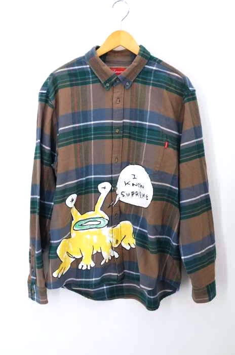 Supreme（シュプリーム） 20SS Daniel Johnston Plaid Shirt メンズ トップス