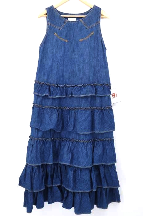 maturely（マチュアリー） Denim&Jacqard Western Dress レディース ワンピース