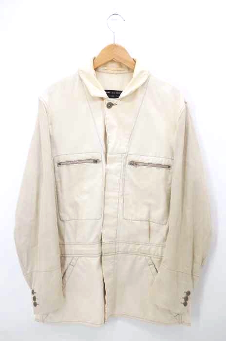 COMME des GARCONS HOMME PLUS（コムデギャルソンオムプリュス） AD1994 ステッチデザイン 異素材切替ジャケット メンズ アウター