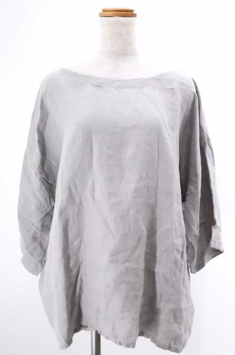 Badhiya （バディ―ヤ） Boat neck Shirts linen メンズ トップス
