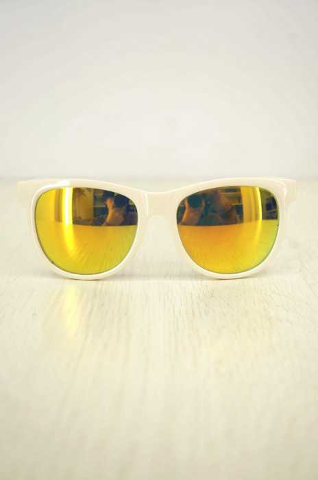 SLY × CRAP EYEWEAR（スライ） ミラーレンズサングラス メンズ ファッション雑貨