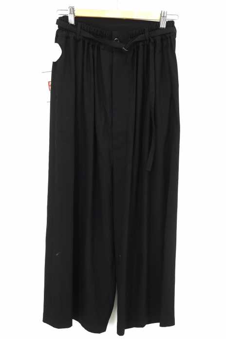 M/M ATTACHMENT（エムエムアタッチメント） ベルト付きワイドパンツ レディース パンツ
