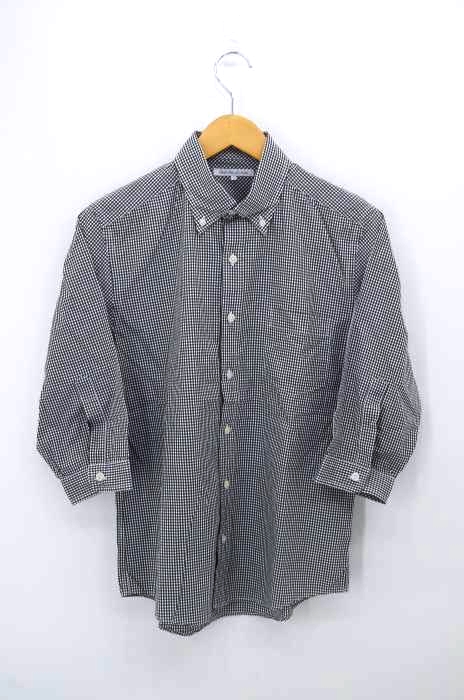 GREEN LABEL RELAXING（グリーンレーベルリラクシング） 5分袖 ボタンダウンシャツ メンズ トップス
