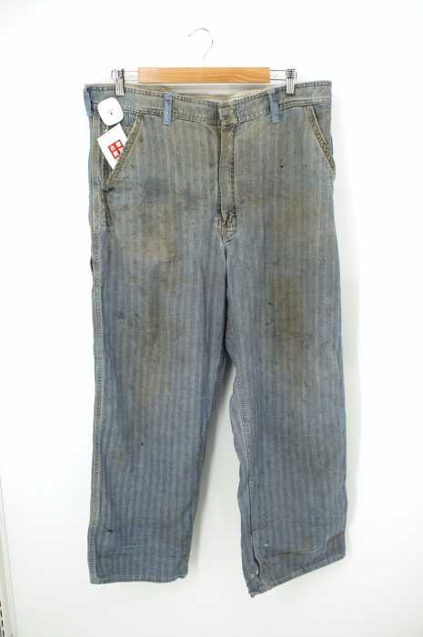 USED (ブランド不明) ヘリンボーン メンズ パンツ