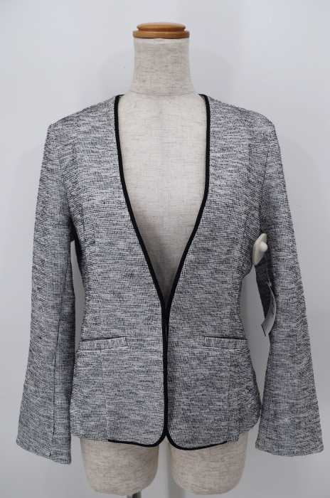 UNITED ARROWS green label relaxing （ユナイテッドアローズグリーンレーベルリラクシング） CR カットツイード ノーカラージャケット レディース アウター
