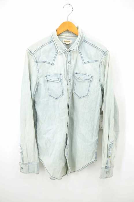 DIESEL （ディーゼル） デニムウエスタンシャツ メンズ トップス