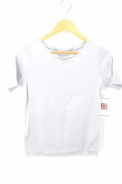 UNITED ARROWS green label relaxing (ユナイテッドアローズグリーンレーベルリラクシング) CR Cフライス VN SSL PO カットソー 手洗い可能 レディース トップス
