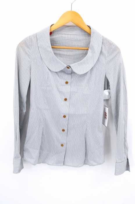 Vivienne Westwood RED LABEL （ヴィヴィアンウエストウッドレッドレーベル） ストライプ柄シャツ レディース トップス