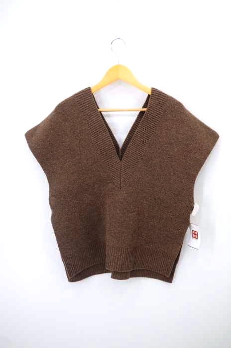 snidel(スナイデル) 19AW オーバーミラノリブベスト レディース トップス