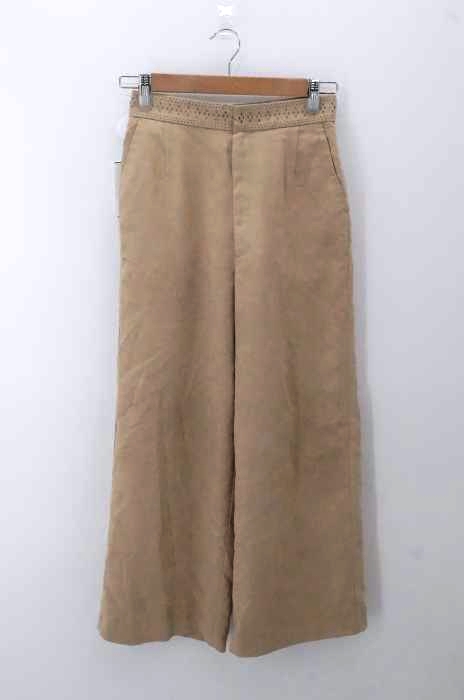 Ray BEAMS（レイビームス） 20SS フェイクスエード パンチング パンツ レディース パンツ