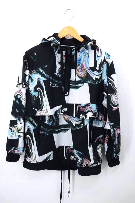 NIKE(ナイキ) AS W NSW JKT AOP MRBL 総柄アノラックパーカー メンズ アウター