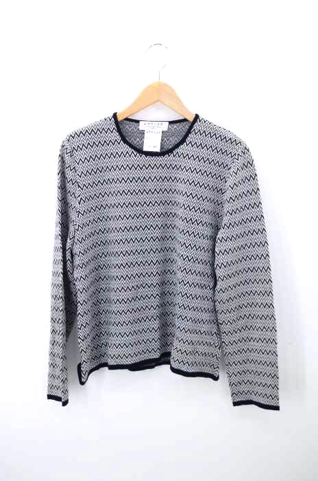 JAEGER(イエーガー) 総柄クルーネックニット レディース トップス