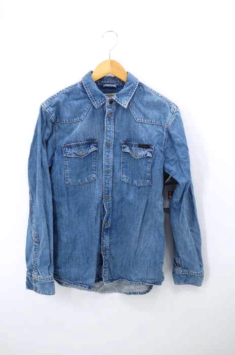 Nudie Jeans（ヌーディージーンズ） デニムウエスタンシャツ メンズ トップス